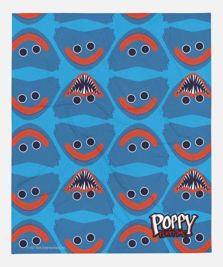 Poppy Playtime Huggy Wuggy Pattern Blanket