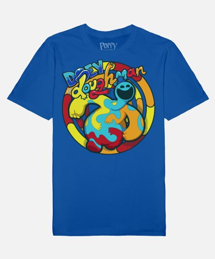 Poppy Playtime Doey The Doughman Blue Tee